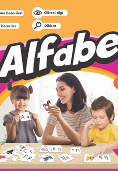 Alfabe - Eğitici Yapboz (3+ Yaş)