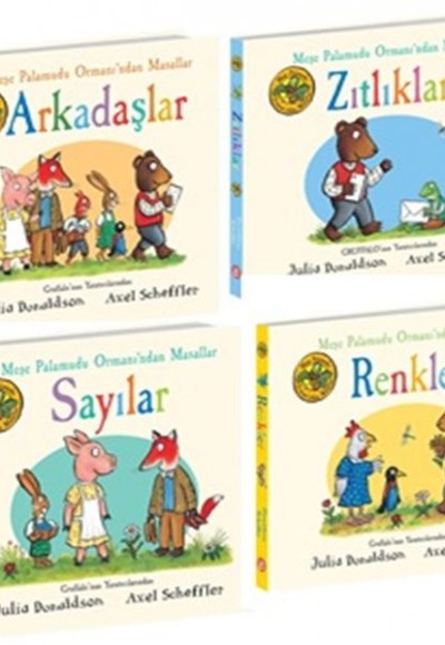 Meşe Palamudu Ormanından Masallar İlk Kitaplarım Seti (4 Kitap Takım)