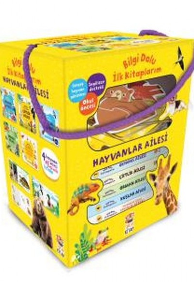 Bilgi Dolu İlk Kitaplarım Hayvanlar Ailesi Set (5 Kitap)