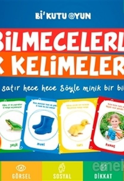 Bilmecelerle İlk Kelimelerim