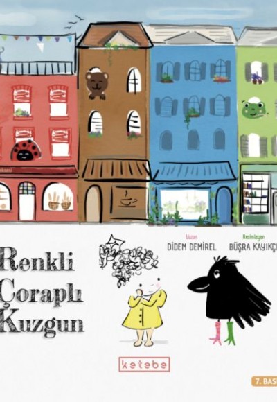 Renkli Çoraplı Kuzgun