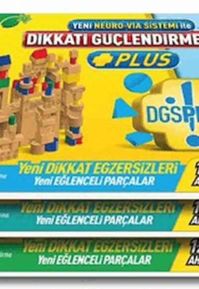 Dikkati Güçlendirme Seti Plus 8 Yaş Kitap