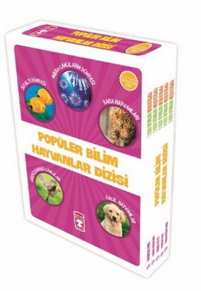 Popüler Bilim Hayvanlar Dizisi (5 Kitap Takım)