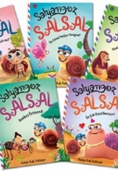 Salyangoz Salsal Seti 1 - (5 Kitap Takım)