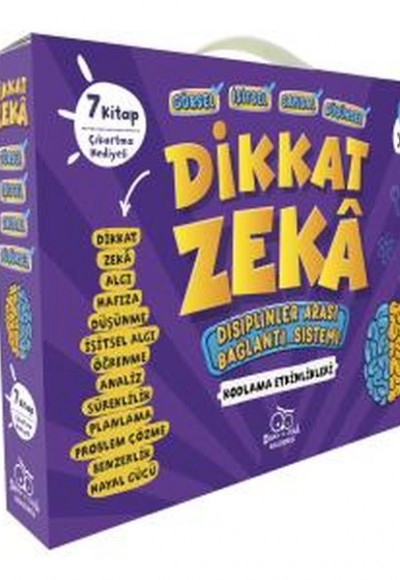 Dikkat - Zeka Ana Sınıfı Seti - 6 Yaş (7 Kitap)