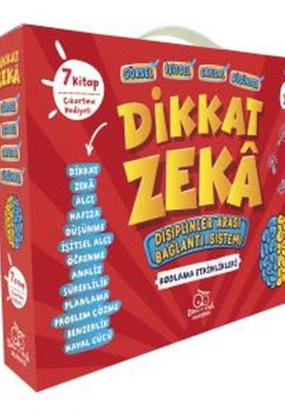 Dikkat - Zeka 1. Sınıf Seti - 7 Yaş (7 Kitap)