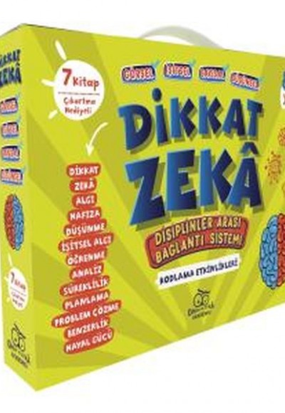 Dikkat - Zeka 2. Sınıf Seti - 8 Yaş (7 Kitap)