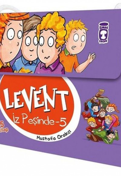 Levent İz Peşinde - 05 Set (5 Kitap Takım)