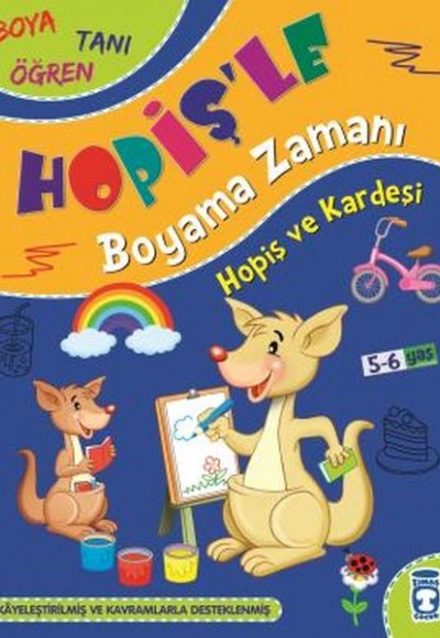 Hopiş Ve Kardeşi - Hopişle Boyama Zamanı