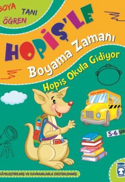 Hopiş Okula Gidiyor - Hopişle Boyama Zamanı