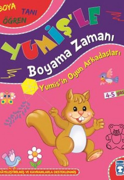 Yumişin Oyun Arkadaşları - Yumişle Boyama Zamanı