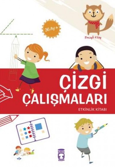 Çizgi Çalışmaları Etkinlik Kitabı (36 Ay)