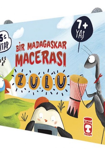 Zulu ile Bir Madagaskar Macerası - Set (5 Kitap Takım)