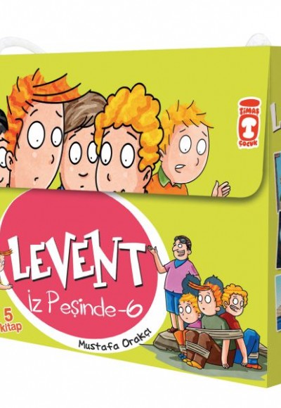 Levent İz Peşinde - 06 Set (5 Kitap Takım)