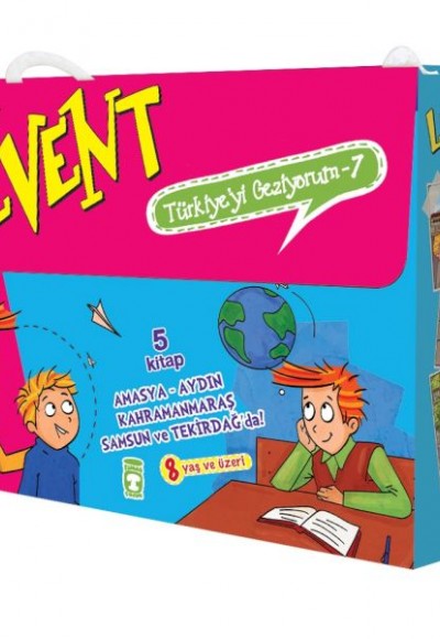 Levent Türkiye'yi Geziyorum - 7 (5 Kitap Takım)