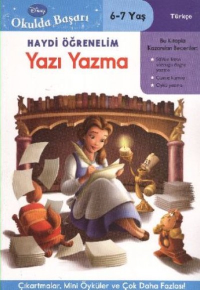 Okulda Başarı 08 - Haydi Öğrenelim Prenses Yazı Yazma (6-7 Yaş)