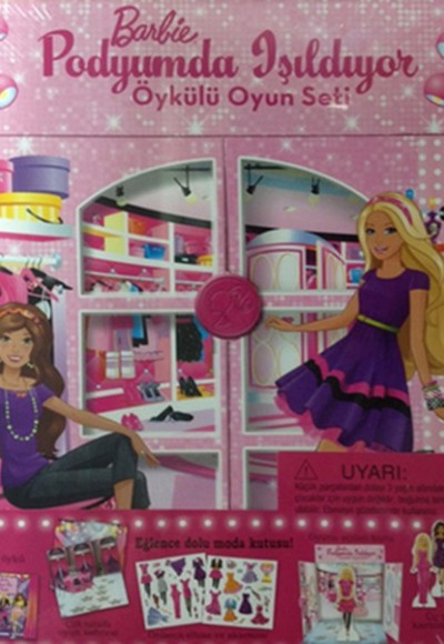 Barbie Podyumda Işıldıyor Öykülü Oyun Seti