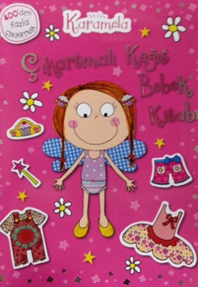 Kek Perisi Karamela Çıkartmalı Kağıt Bebek Kitabı