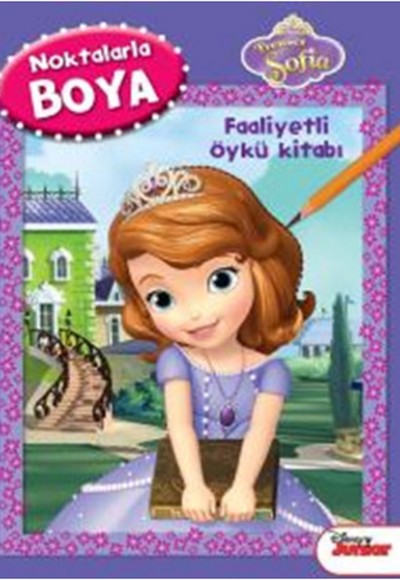 Prenses Sofia Noktalarla Boya Faaliyetli Öykü Kitabı