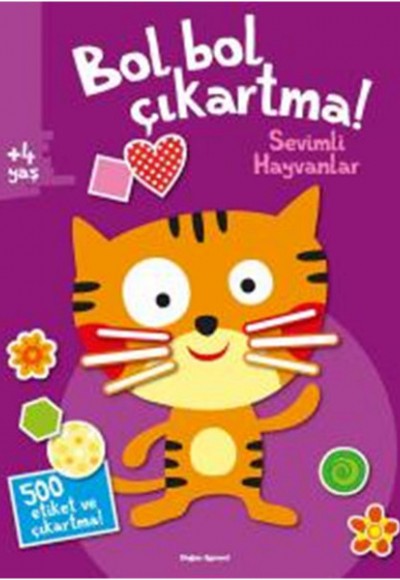 Bol Bol Çıkartma - Sevimli Hayvanlar