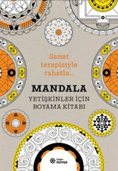 Mandala (Yetişkinler İçin Boyama Kitabı)