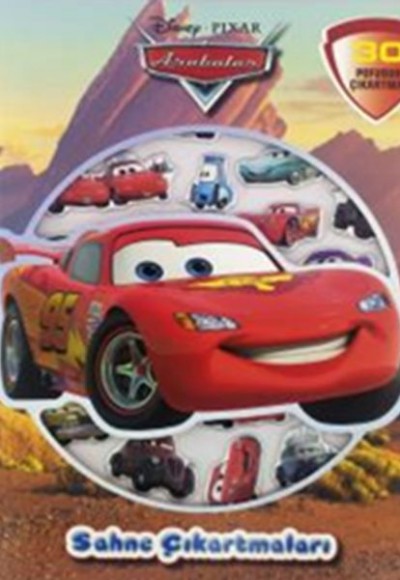Disney Arabalar Sahne Çıkartmaları