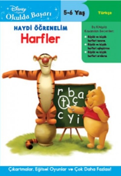 Okulda Başarı - Haydi Öğrenelim Harfler (5-6 Yaş)