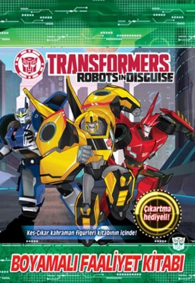Transformers Boyamalı Faaliyet Kitabı