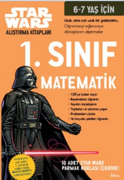 Starwars Alıştırma Kitapları - 1. Sınıf Matematik