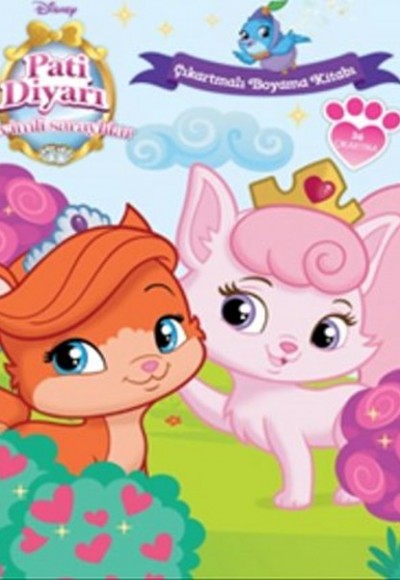 Disney Sevimli Saraylılar Pati Diyarı - Çıkartmalı Boyama Kitabı