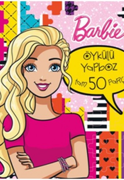 Barbie Öykülü Yapboz Kitabı