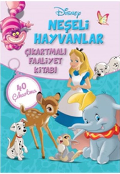 Disney Neşeli Hayvanlar - Çıkartmalı Faaliyet Kitabı