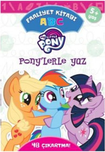 My Little Pony - Ponylerle Yaz ABC Faaliyet Kitabı