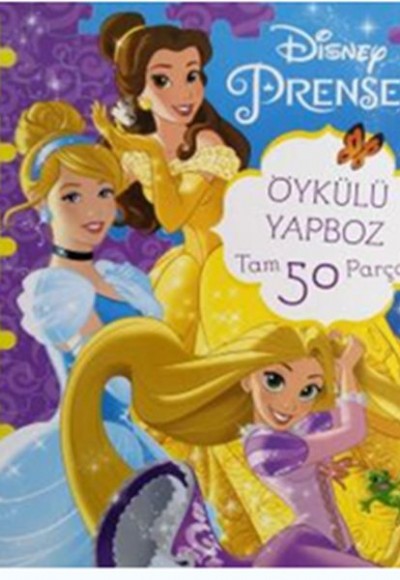Disney Prenses Öykülü Yapboz Tam 50 Parça!