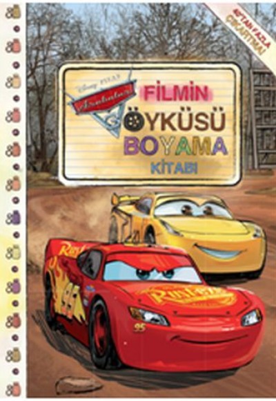 Arabalar 3 - Filmin Öyküsü Boyama Kitabı