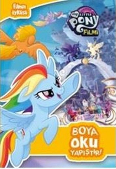 My Little Pony Boya Oku Yapıştır