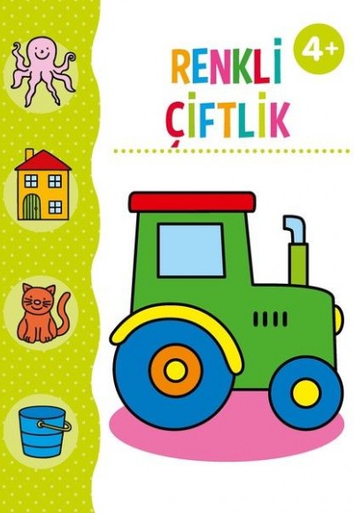 Renkli Çiftlik Boyama Kitabı