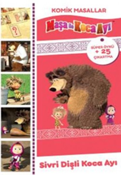 Maşa Komik Masallar - Sivri Dişli Koca Ayı