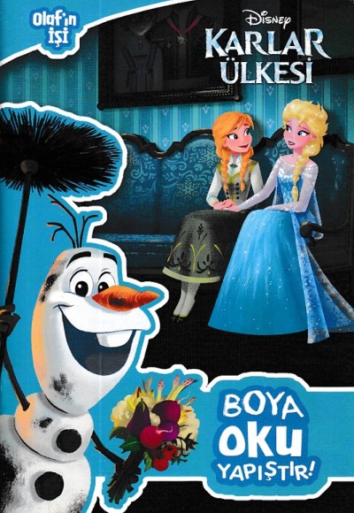 Disney Karlar Ülkesi Olaf'ın İşi - Boya Oku Yapıştır