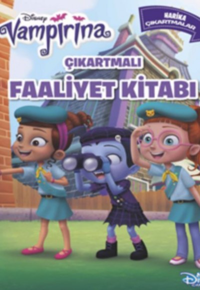 Disney Vampirina Çıkartmalı Faaliyet Kitabı