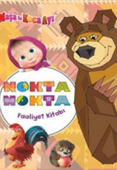 Maşa İle Koca Ayı - Nokta Nokta Faaliyet Kitabı