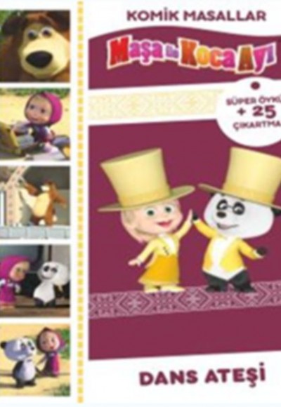 Maşa İle Koca Ayı - Komik Masallar Dans Ateşi