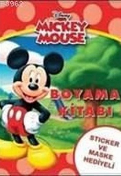 Mickey Roadster Çıkartmalı Boyama Kitabı - Kampanyalı