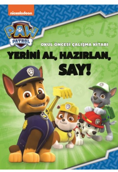 Paw Patrol - Okul Öncesi Çalışma Kitabı