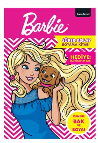 Barbie Süper Kolay Boyama Kitabı