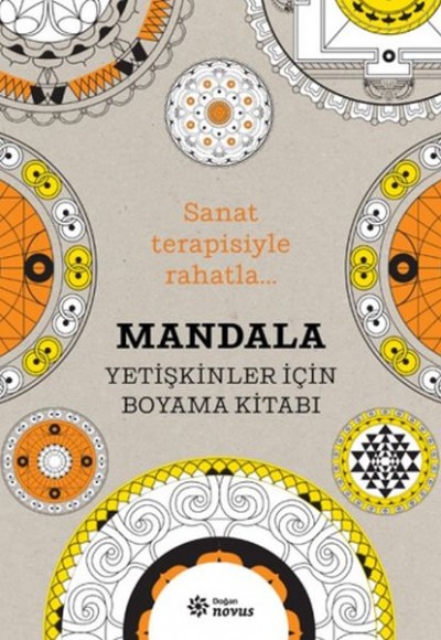 Mandala - Yetişkinler İçin Boyama Kitabı