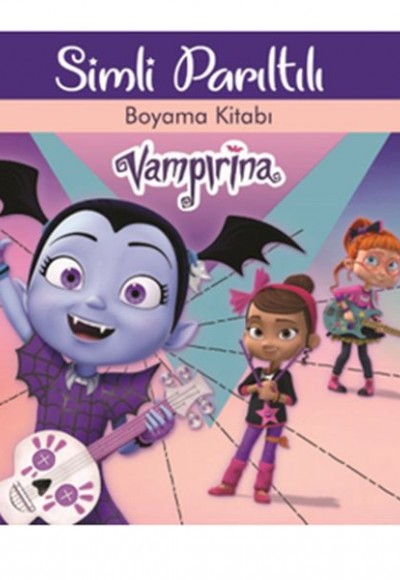 Vampirina - Simli Parıltılı Boyama Kitabı