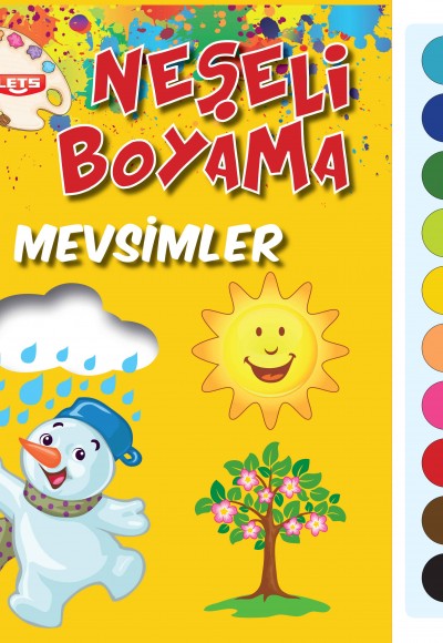 Neşeli Boyama - Mevsimler