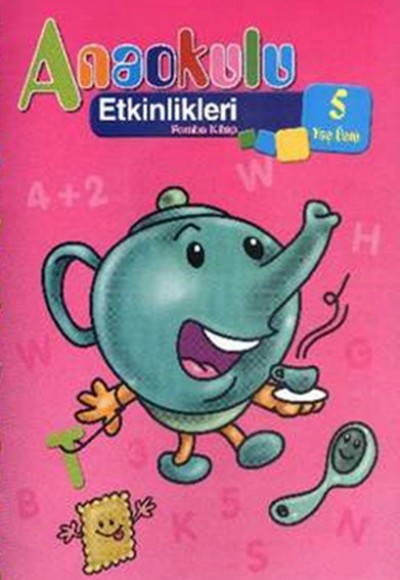 Anaokulu Etkinlikleri Pembe Kitap (5 Yaş)