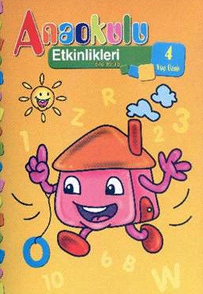 Anaokulu Etkinlikleri Sarı Kitap (4 Yaş)